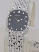 W1156

Audemars Piguet AP 愛彼 18K白K金 黑面 原廠鑲鑽 手上鍊機芯 女用錶

全部原裝 錶頭寬(不含龍頭):21mm 厚度:5mm 錶頭總長:24mm 錶全長:16cm