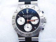 W1461
BVLGARI 寶格麗 黑面 三眼計時碼錶 

白鋼 原廠橡膠帶(全新) 自動上鍊計時碼錶機芯 男用錶

全部原裝 錶頭寬(不含龍頭):36mm 厚度:11mm