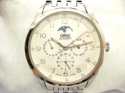 W1462

ORIS 豪利時 月相 星期日期顯示 XXL 白鋼 自動上鍊機芯 男用錶

有保單 有附一個壓棒 錶頭寬(不含龍頭):40mm 厚度:11mm

2003/10/26購於大西門鐘錶